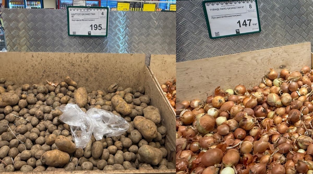 Стоимость картофеля и лука 1 января 2026 года