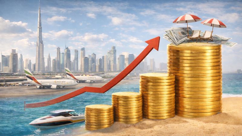 Бюро нацстатистики РК решило посчитать, насколько подорожал отдых в Дубае