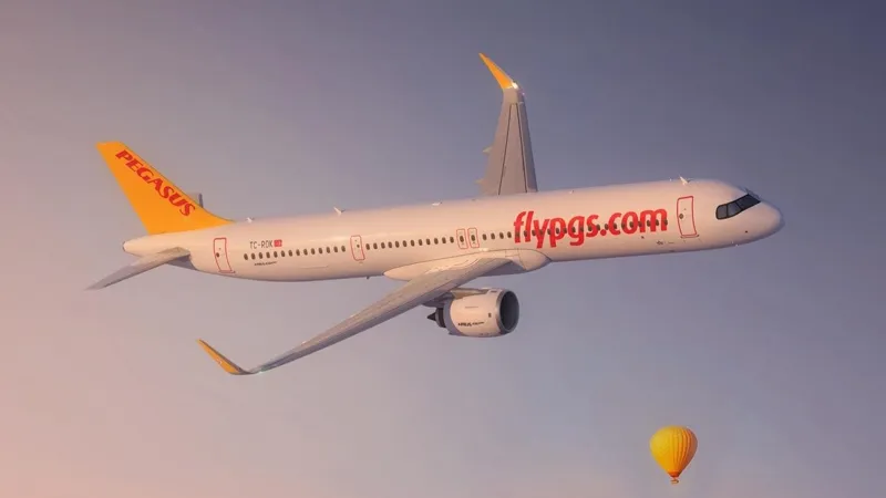 Самолёт Pegasus Airlines