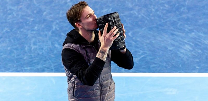 Александр Бублик стал первым казахстанцем в топ-10 ATP