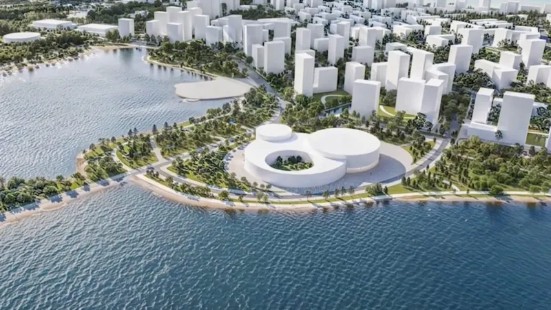 Новый район Караганды 