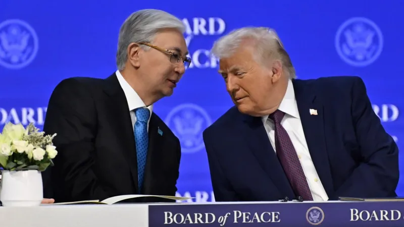 Касым-Жомарт Токаев и Дональд Трамп