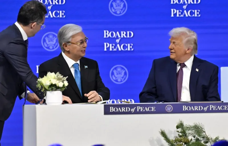 Касым-Жомарт Токаев и Дональд Трамп