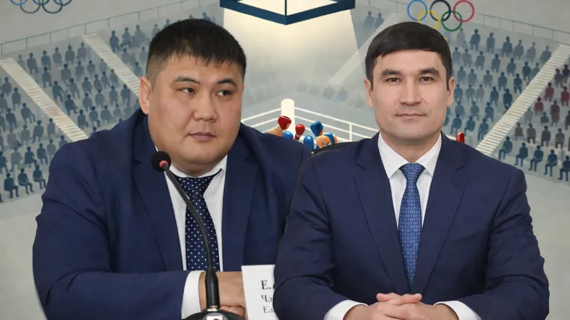 Даурен Есимханов и Серик Сапиев