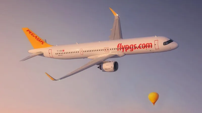 Борт авиакомпании Pegasus
