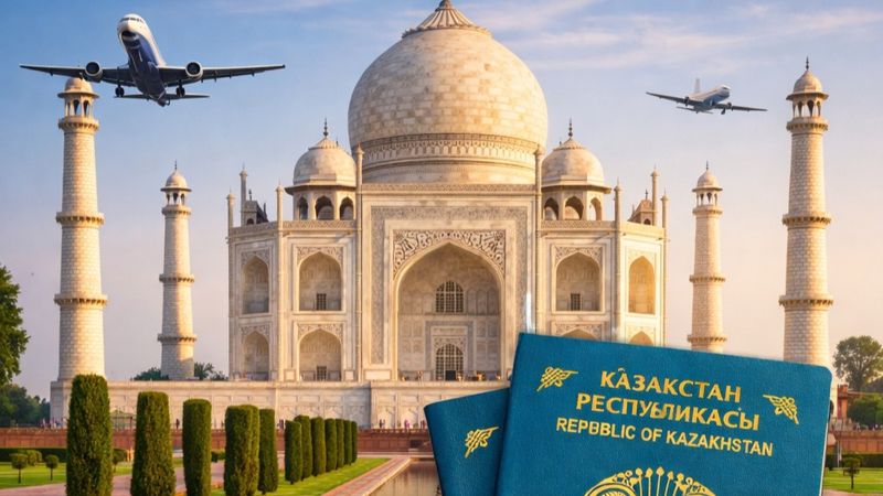 Индия отменила визовый сбор для казахстанцев