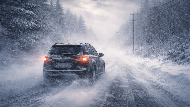 Штормовые предупреждения объявили почти по всему Казахстану: туман, метель, гололёд и закрытые трассы