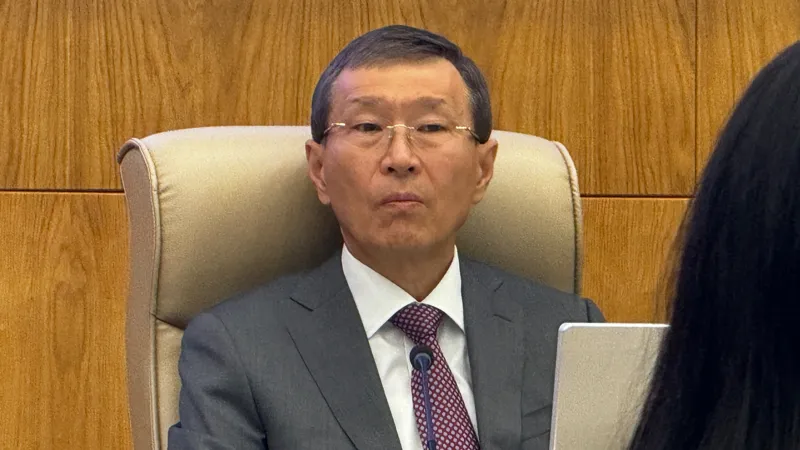 Нурлан Абдиров, председатель Центральной избирательной комиссии РК