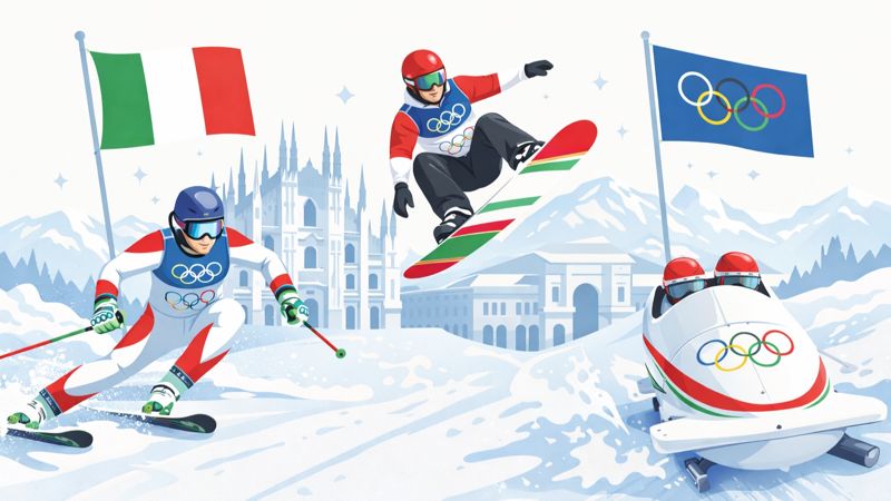 В Милане началась церемония открытия Олимпийских игр. Рассказываем, что вы увидите