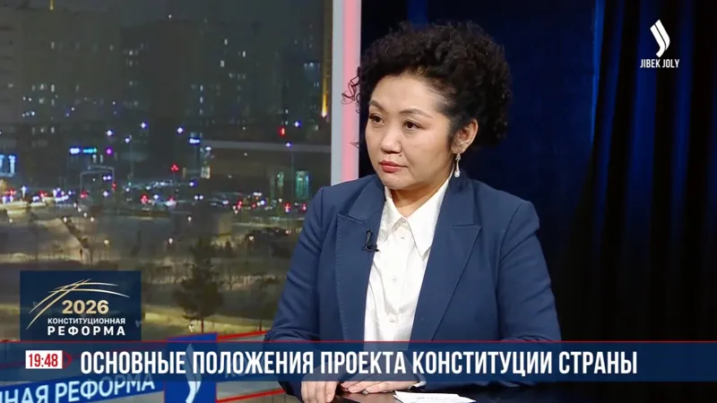 В эфире телеканала Jibek Joly TV