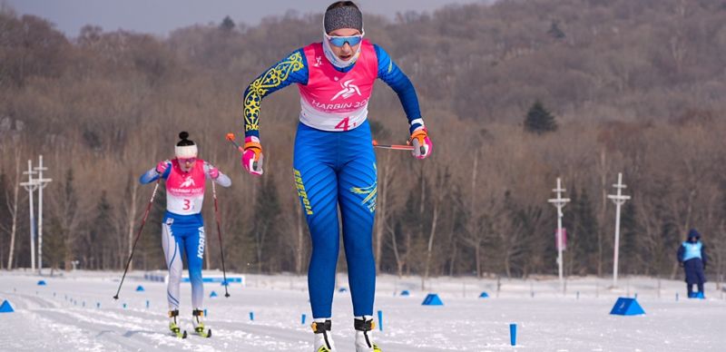 Олимпиада-2026: казахстанки выступили в скиатлоне