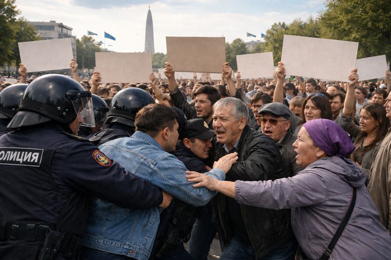 Почему акиматы отказывают в митингах: правозащитники составили отчёт о мирных собраниях