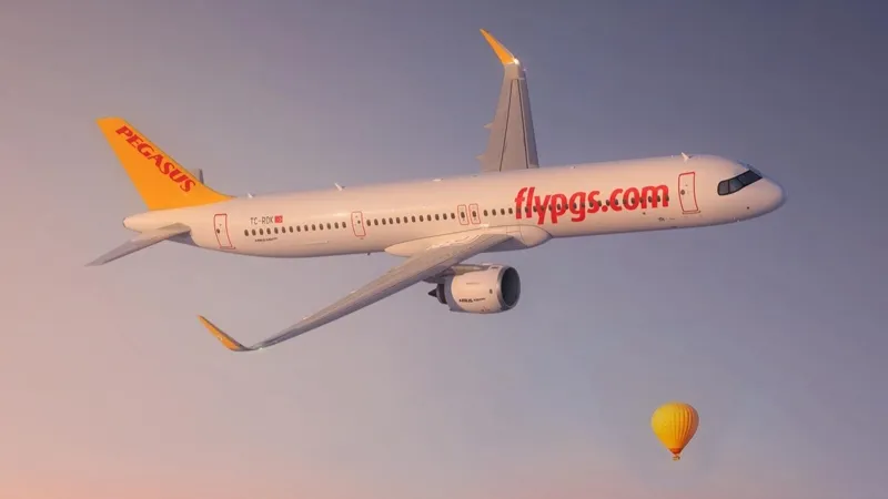 Борт авиакомпании Pegasus