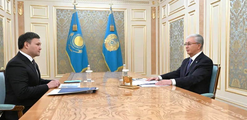 Глава КМГ и Касым-Жомарт Токаев