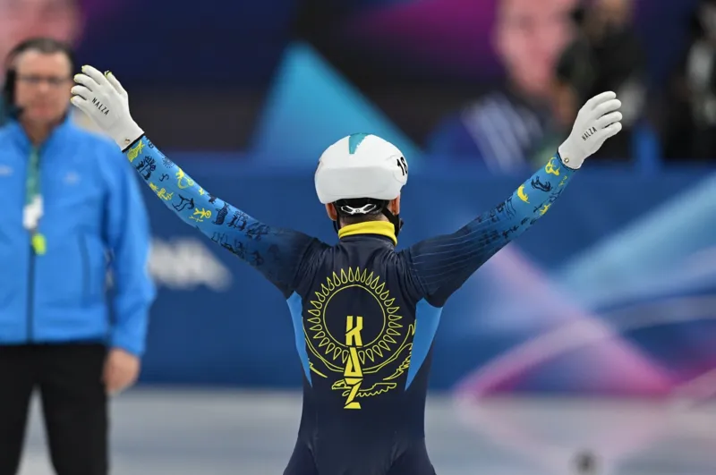 Спортсмен из сборной Казахстана на Олимпийских играх 