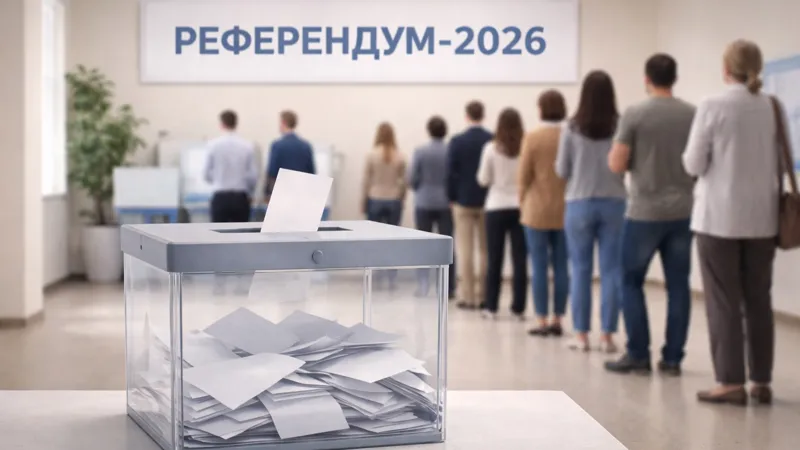 Люди в избирательном участке
