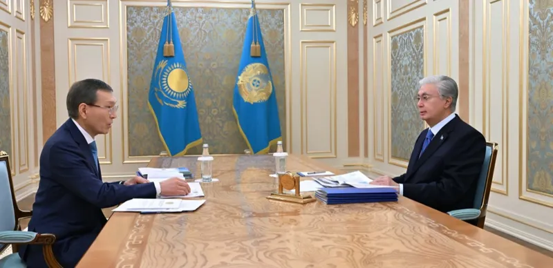Нурлан Абдиров и Касым-Жомарт Токаев