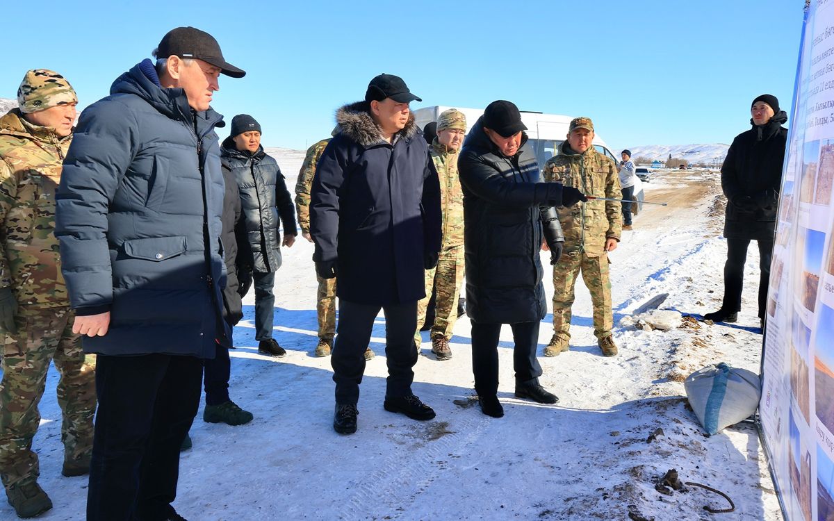 Канат Бозумбаев в Карагандинской области