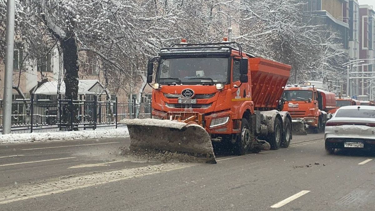 Уборка улиц от снега