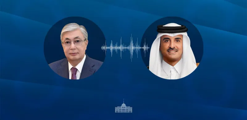 Касым-Жомарт Токаев и Тамим бен Хамад Аль Тани