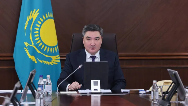 Олжас Бектенов на заседании правительства