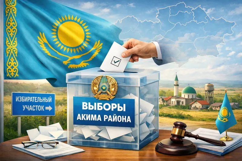 Урна для голосования на выборах акима района в РК