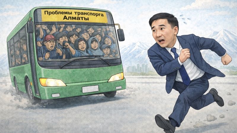 Проблемы есть – начальника нет: глава  управления транспорта Алматы не пришёл на отчёт 