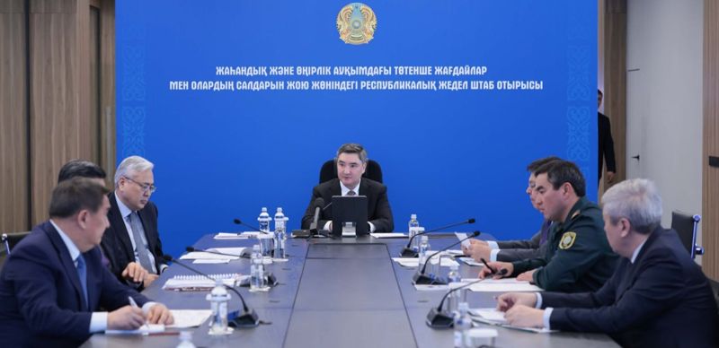 В Казахстане усиливают меры против паводков: штабу поручено действовать по всем регионам