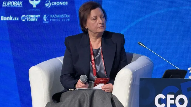 Председатель совета Ассоциации финансистов Казахстана Елена Бахмутова