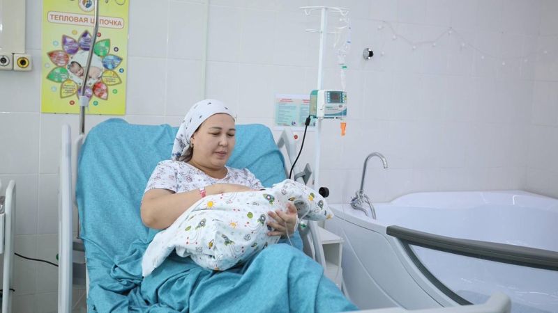 Новорождённого назвали в честь новой Конституции в Мангистауской области