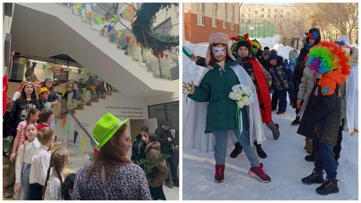 Karneval/ Fasching в Казахстанско-немецком центре / Vogelhochzeit 