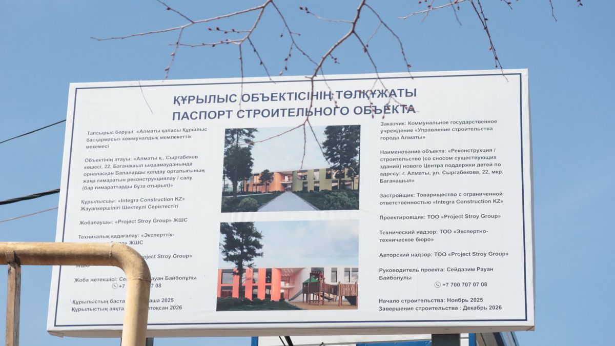 Паспорт объекта реконструкции