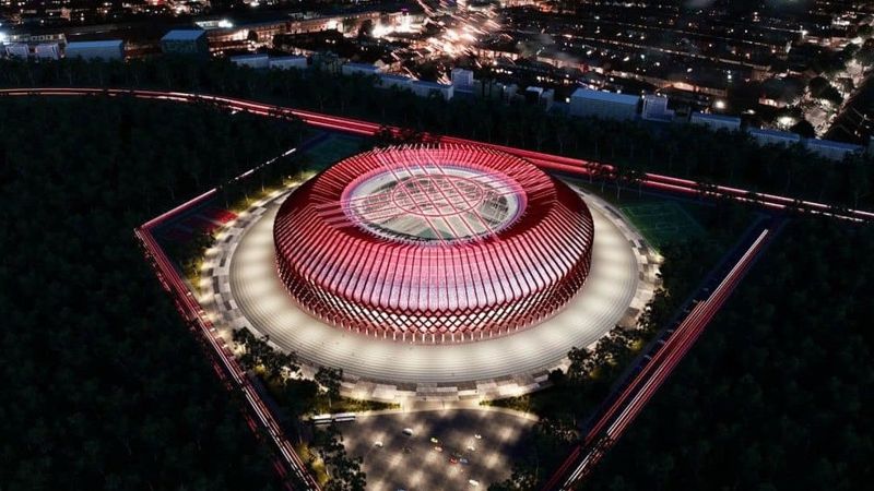 В Бишкеке запретили строить высотки вокруг стадиона "Бишкек Арена"