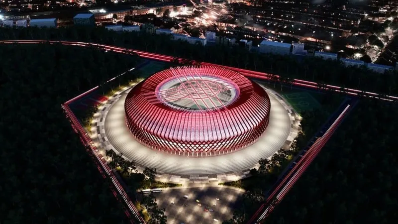 Проект стадиона "Бишкек Арена"