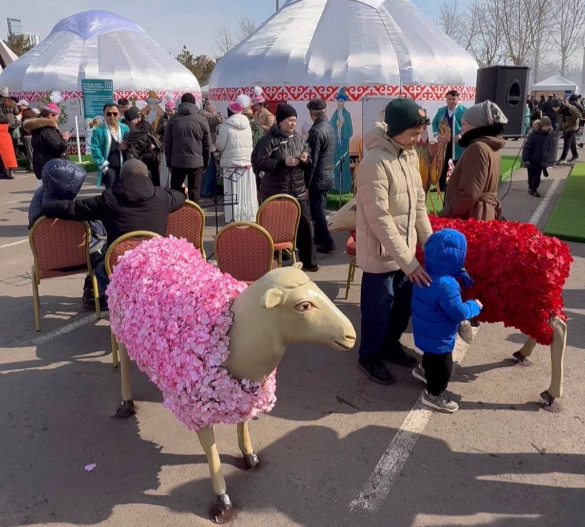 Цветочные бараны