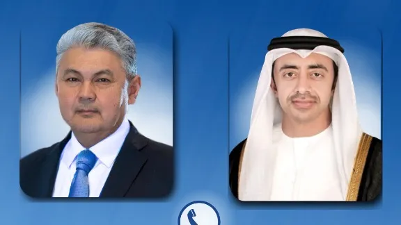 Главы МИД РК и ОАЭ