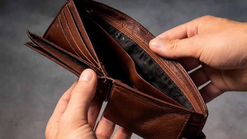 Пустой кошелек