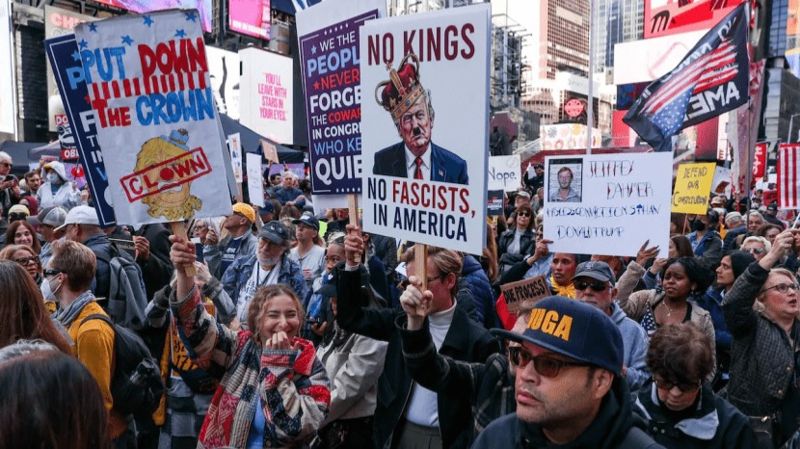 No Kings: в США прошли многотысячные протесты против политики Трампа