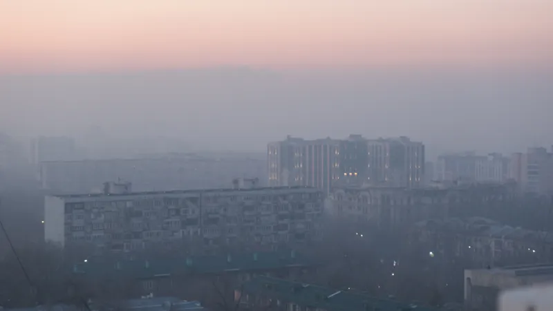 Алматы в смоге
