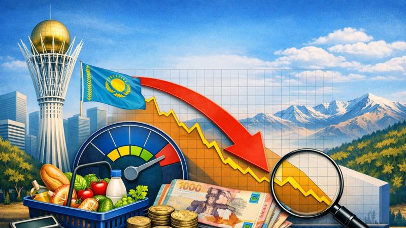 Инфляция в Казахстане продолжает cнижаться: 11% по итогам марта
