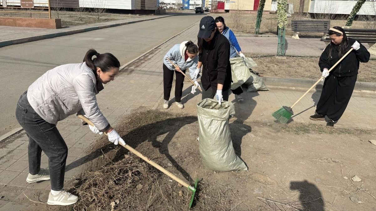 Уборка в ходе эко-акции