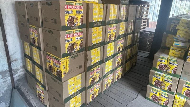 Контрафакт Louis Vuitton и Nesquik нашли в Алматы