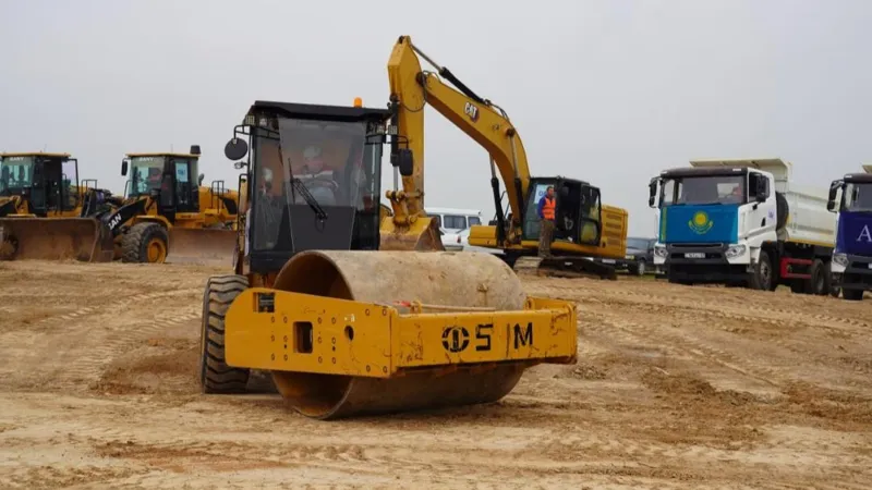 Строительство объездной дороги вокруг Сарыагаша