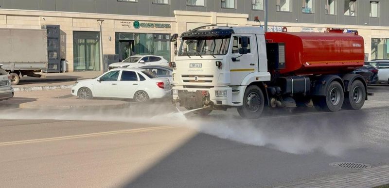 В Астане продолжается масштабная уборка после зимы