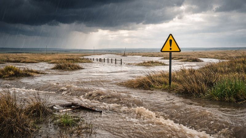 Штормовые предупреждения по Казахстану: рост уровня рек и грозы с градом охватят регионы