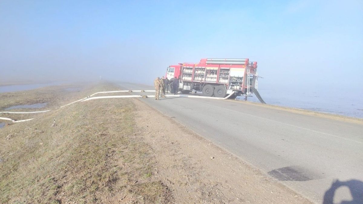 Участок Коргалжынской трассы