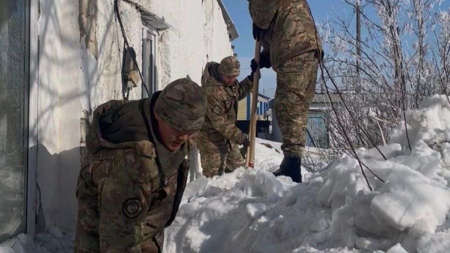 Паводковая ситуация в Казахстане