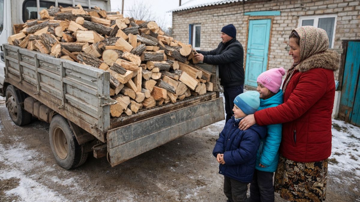 Бесплатные дрова для отопления