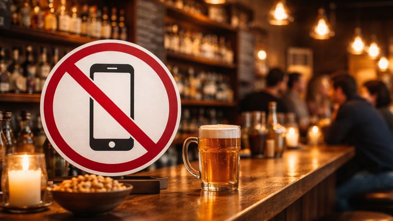 Бары и рестораны без телефонов становятся новым трендом в США
