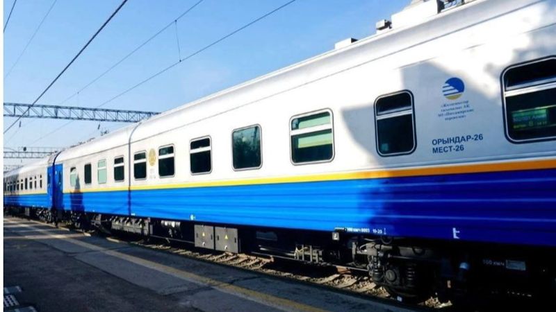 Железнодорожный маршрут Астана – Талдыкорган запустили с 9 апреля